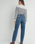 Tapered Barrel Jean