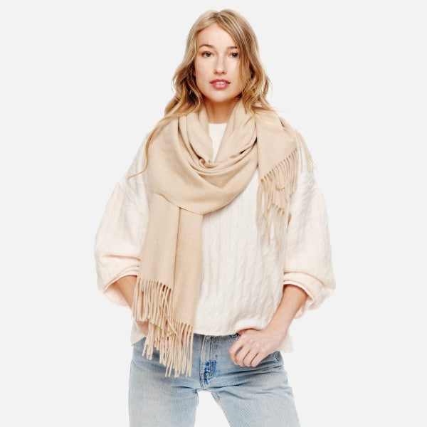 Elegant Cashmere Blend Scarf