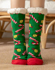 Assorted Christmas Sherpa Socks