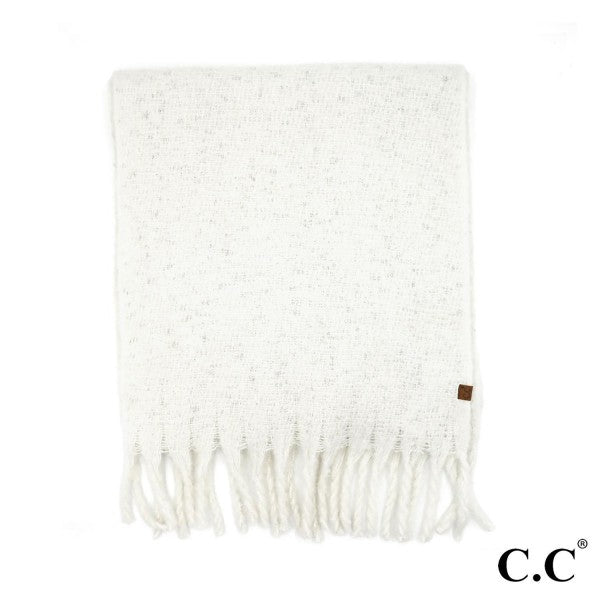 Woven Scarf With Lurex