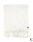 Woven Scarf With Lurex