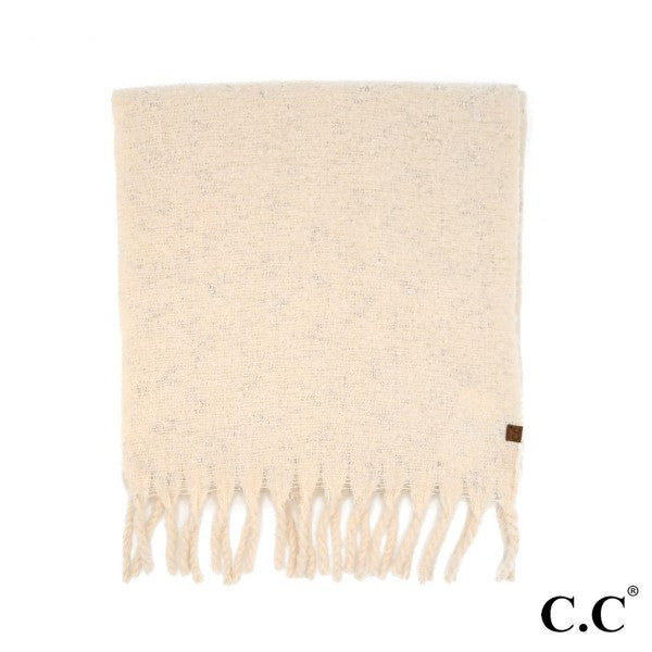 Woven Scarf With Lurex