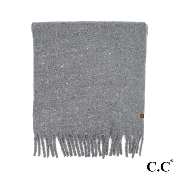 Woven Scarf With Lurex