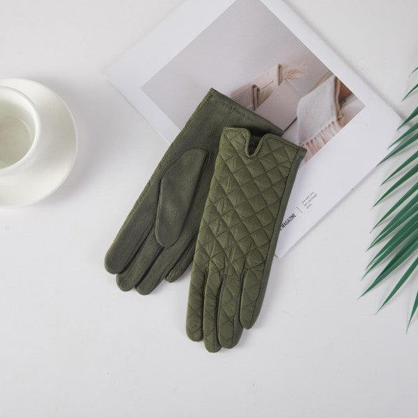 Nylon Quilted Gloves