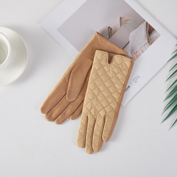 Nylon Quilted Gloves