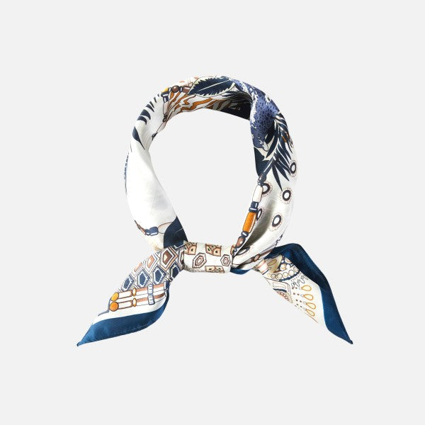 Geometric Pattern Bandana Scarf