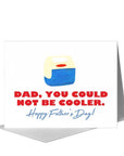 Cooler, DAD Greeting Card (