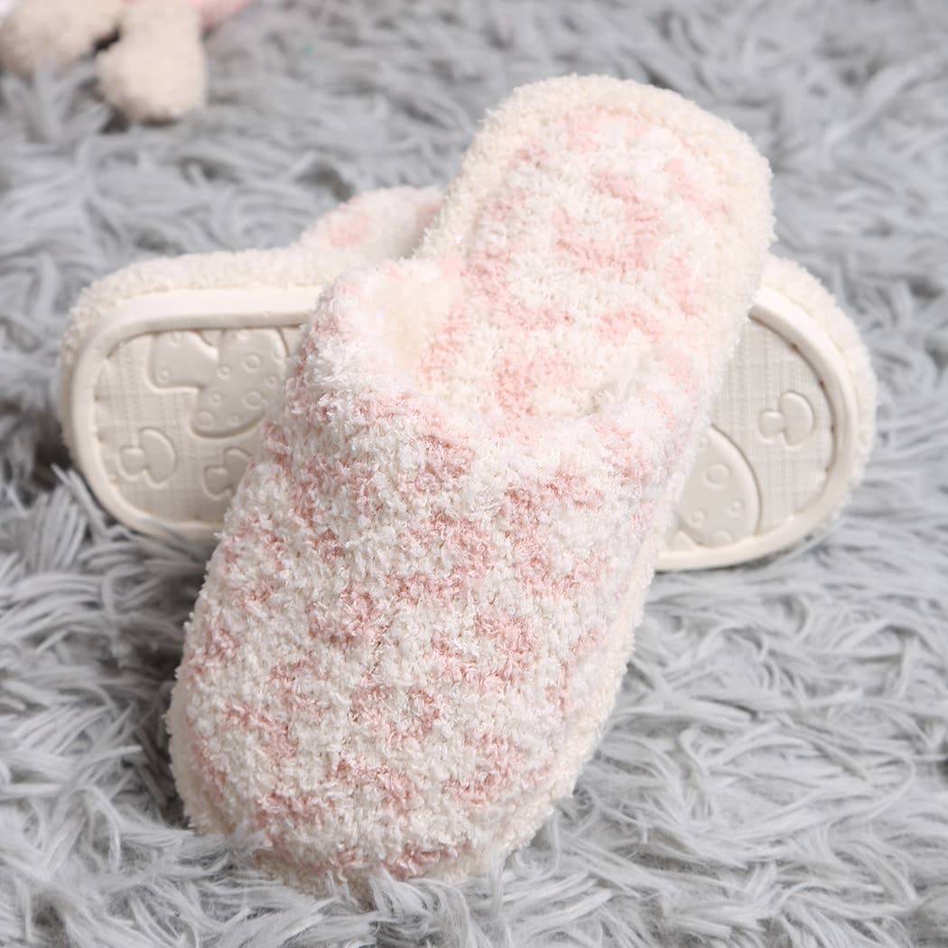 Kid's Leopard Luxury Soft Slipper