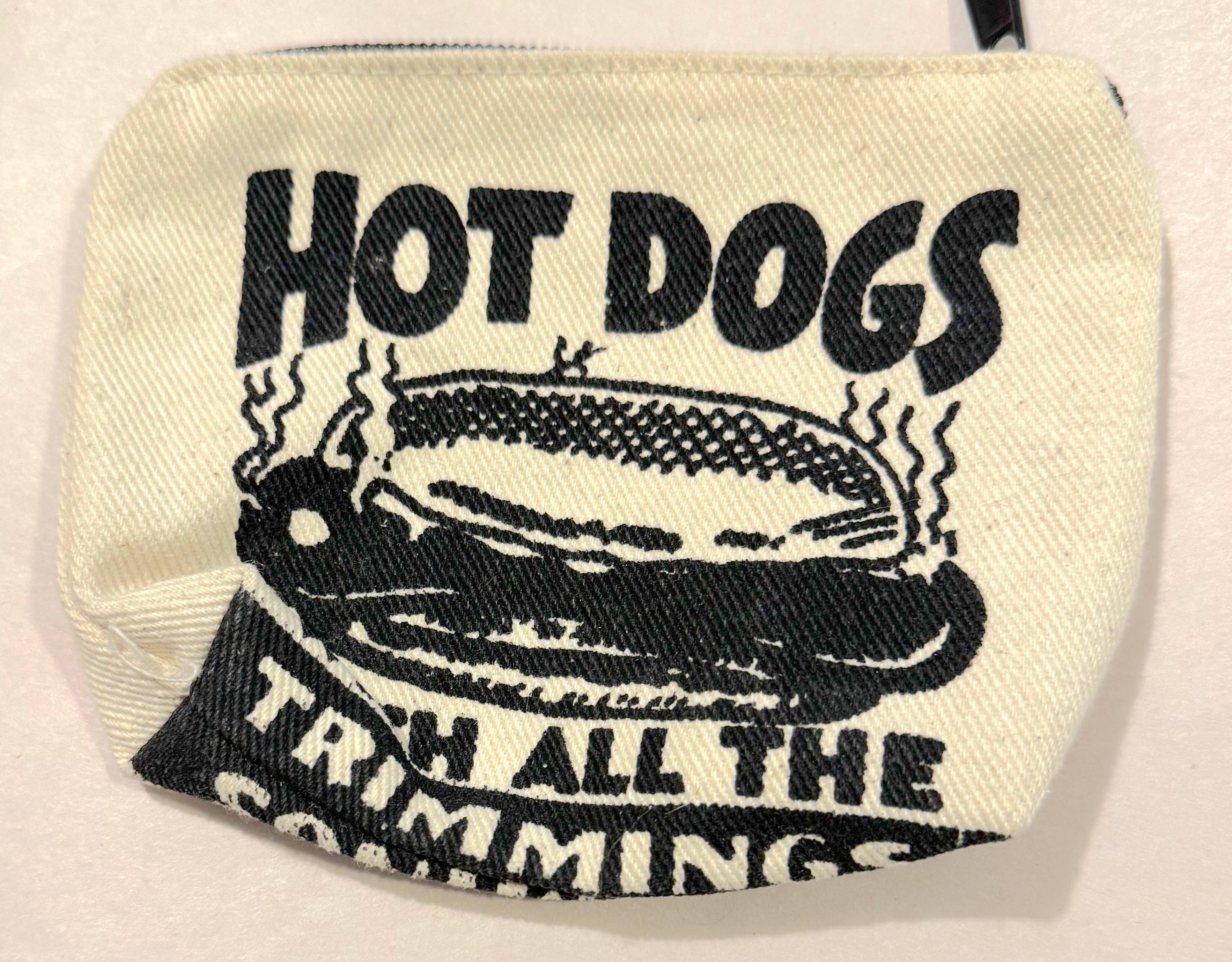 100% Cotton Canvas Zip Pouch