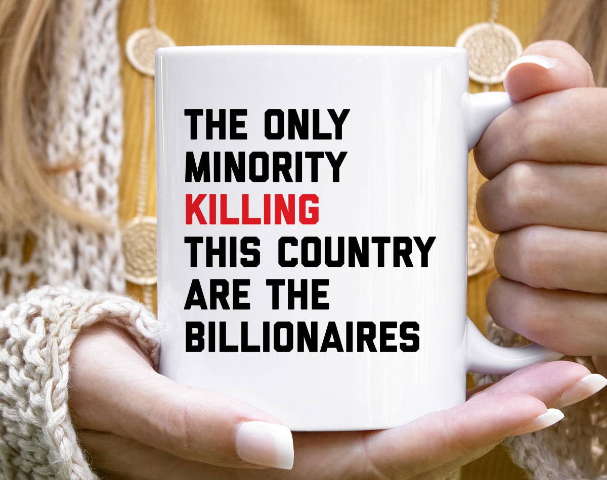 The Only Minority Billionaire - Anti Musk Equal Rights Mug
