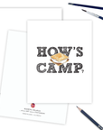 How's Camp, Letters from Home, Summer Camp Greeting Card