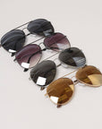 Tinted Aviator Sunglasses
