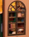 DIY Miniature House Book Nook Kit: Bookstore