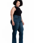 PLUS 32" SHAPEWEAR HIGH-RISE BOOTCUT