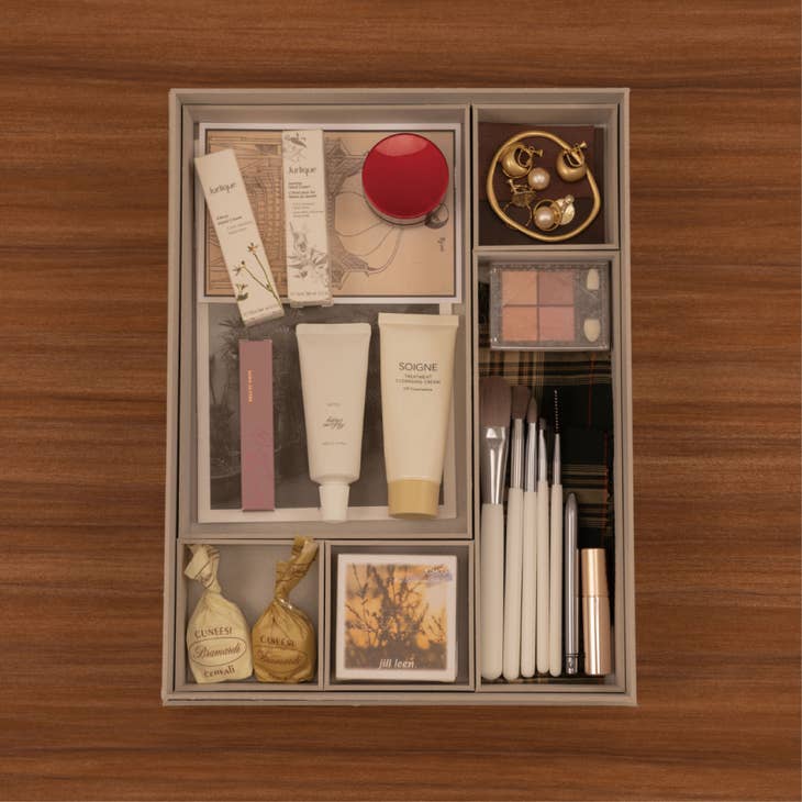 Recycled Paper Bento Box Desk Organizer