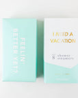 I Need a Vacation Shower Shower Steamers - Coconut Lime