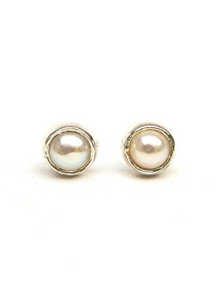 Ethereal Pearl Studs
