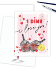 Pickle Ball Card, Pickle Ball Gifts, Funny Love Cards