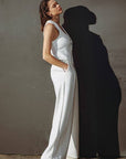 Wide Leg Knit Trouser
