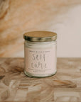 Self Care 9 oz Soy Candle - Home Decor & Gifts