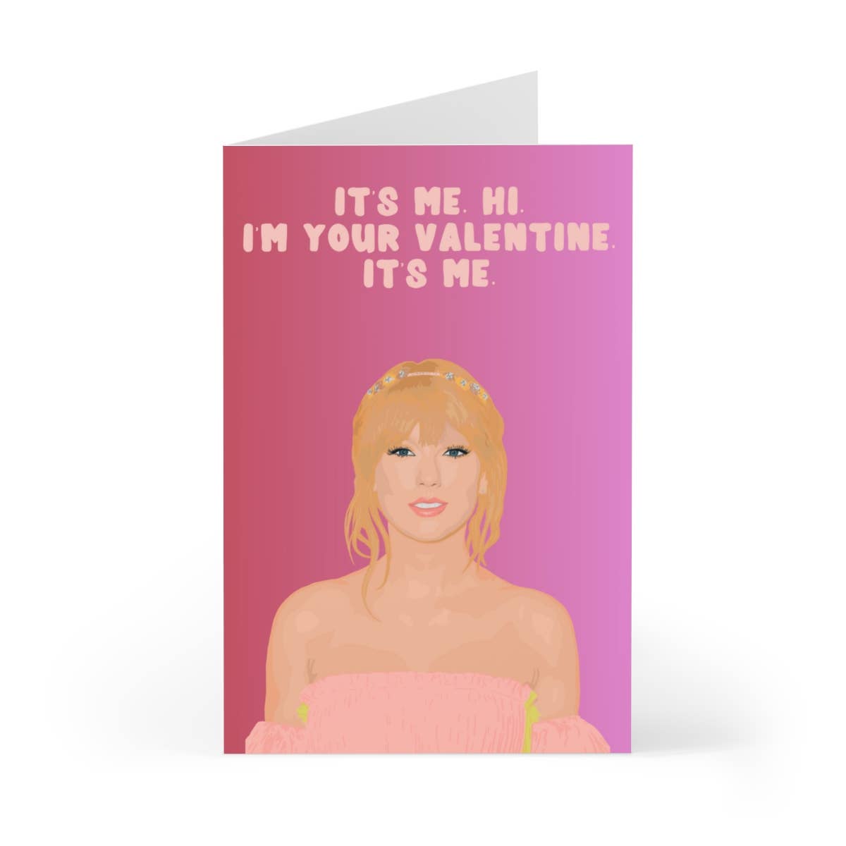 Taylor Swift Valentine's Day Card Pop Culture Cards Swiftie