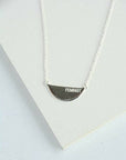 Fair Feminist Necklace - Sterling Silver