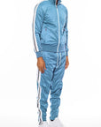 Striped Tape Full Zip Track Suit - Each Piece Separate