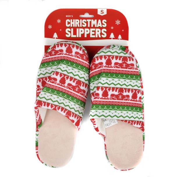 Men's Christmas Slippers