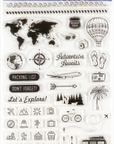 Travel Clear Stamp Set