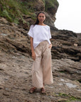 Crop Poplin Pant
