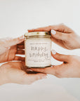 Happy Birthday 9 oz Soy Candle - Home Decor & Gifts