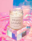 Happy Birthday 9 oz Soy Candle - Home Decor & Gifts