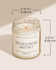Fraser Fir 9 oz Soy Candle - Christmas Decor & Gifts