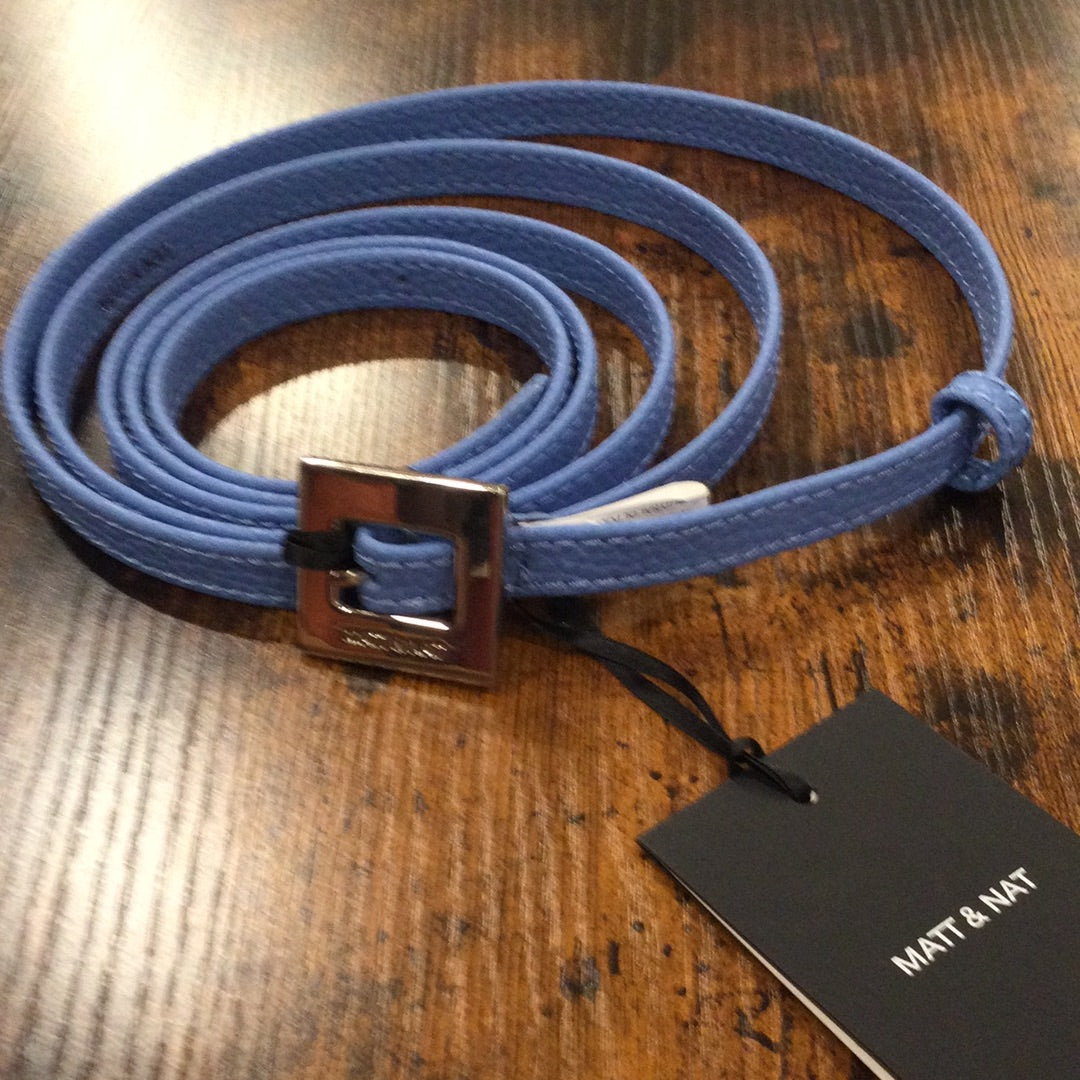 Path Vegan Leather Waist Belt