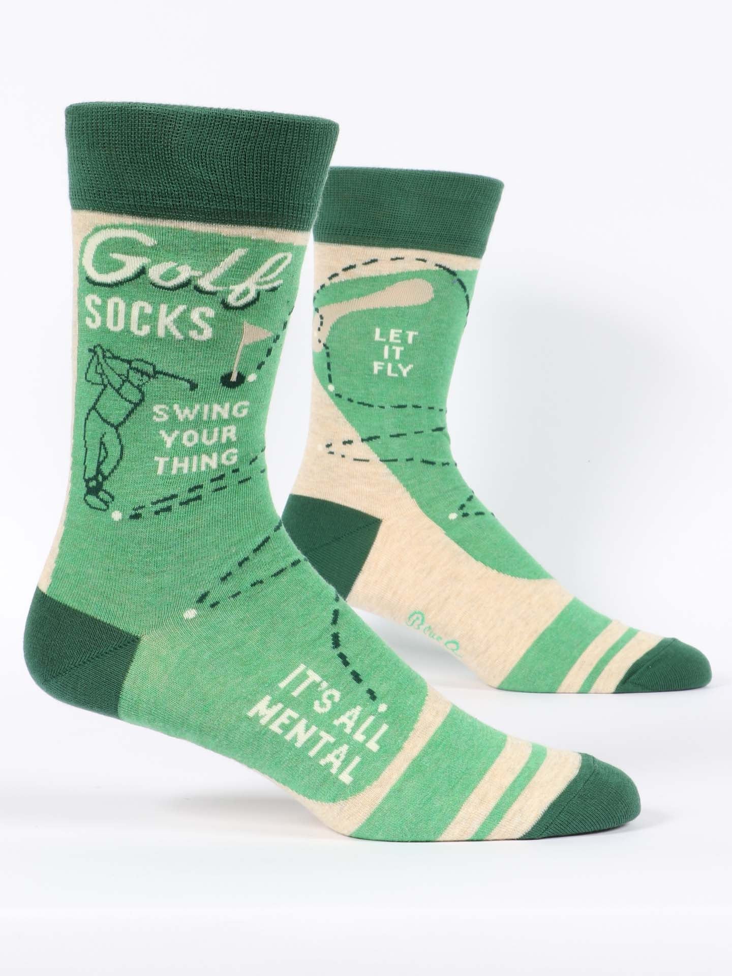 Blue Q Men's Crew Sock