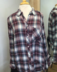 Charley Plaid Button Down