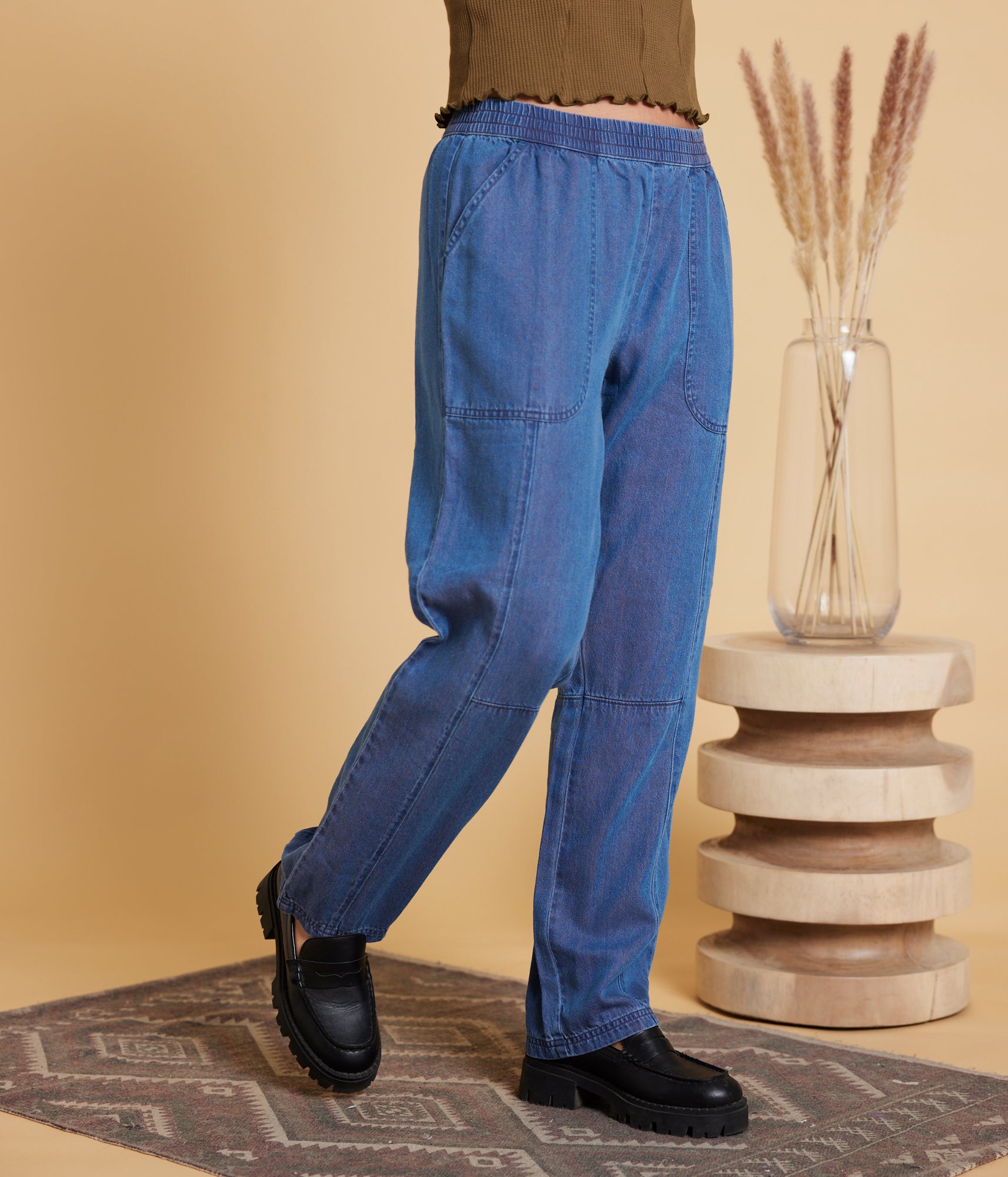 Flo Dark Wash Denim Pants