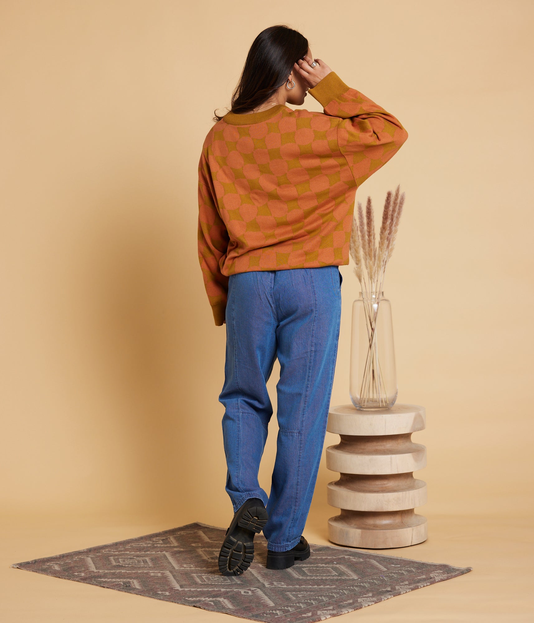Flo Dark Wash Denim Pants