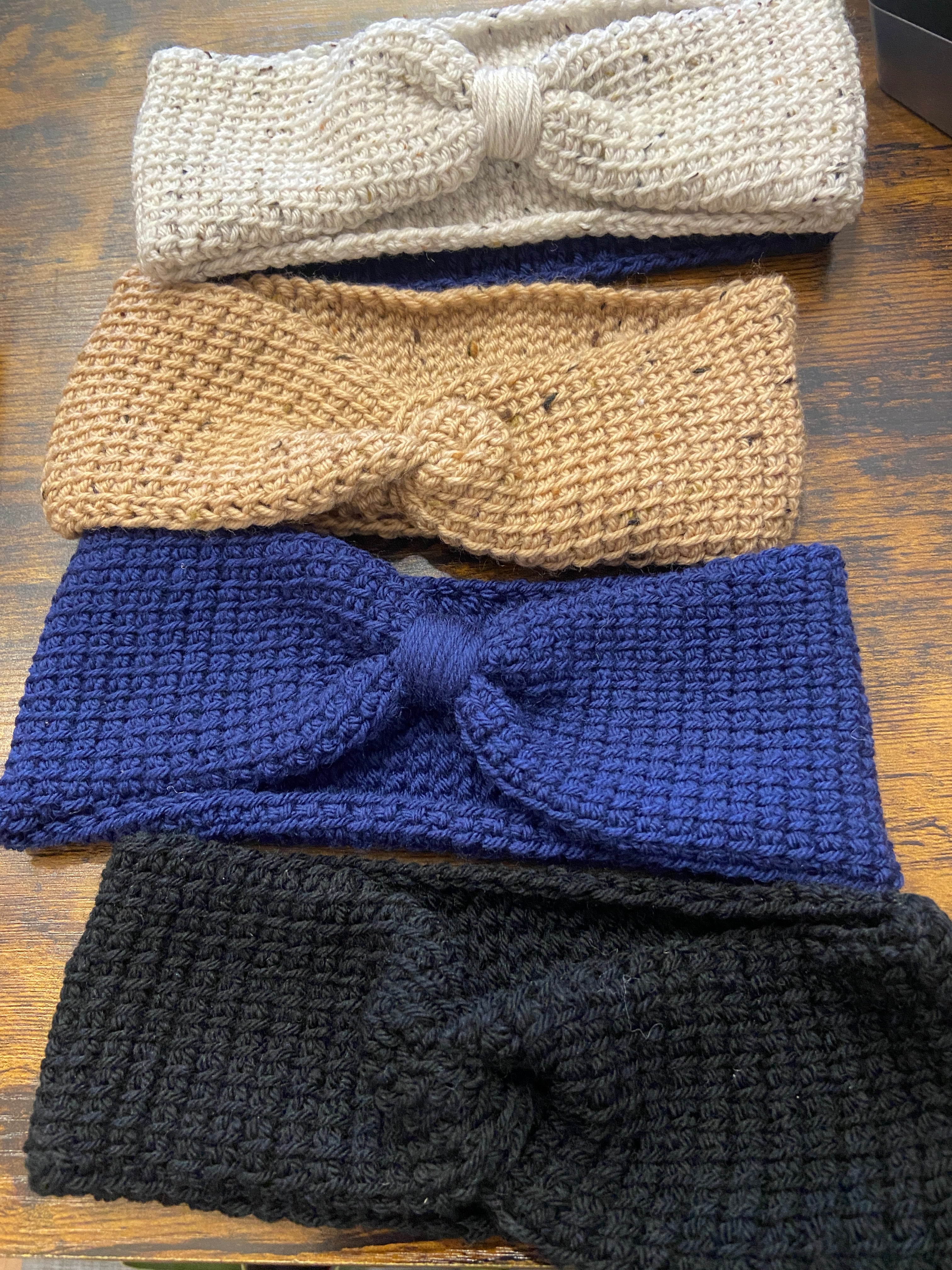 Crochet Twist Headband- Locally Made