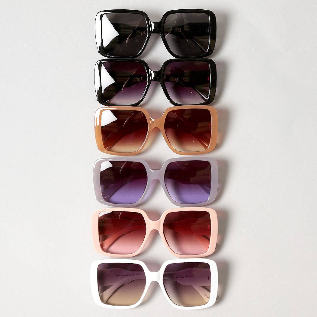 Women's Oversized Square Frame Sunglasses