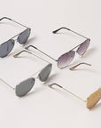 Tinted Aviator Sunglasses