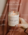 Self Care 9 oz Soy Candle - Home Decor & Gifts
