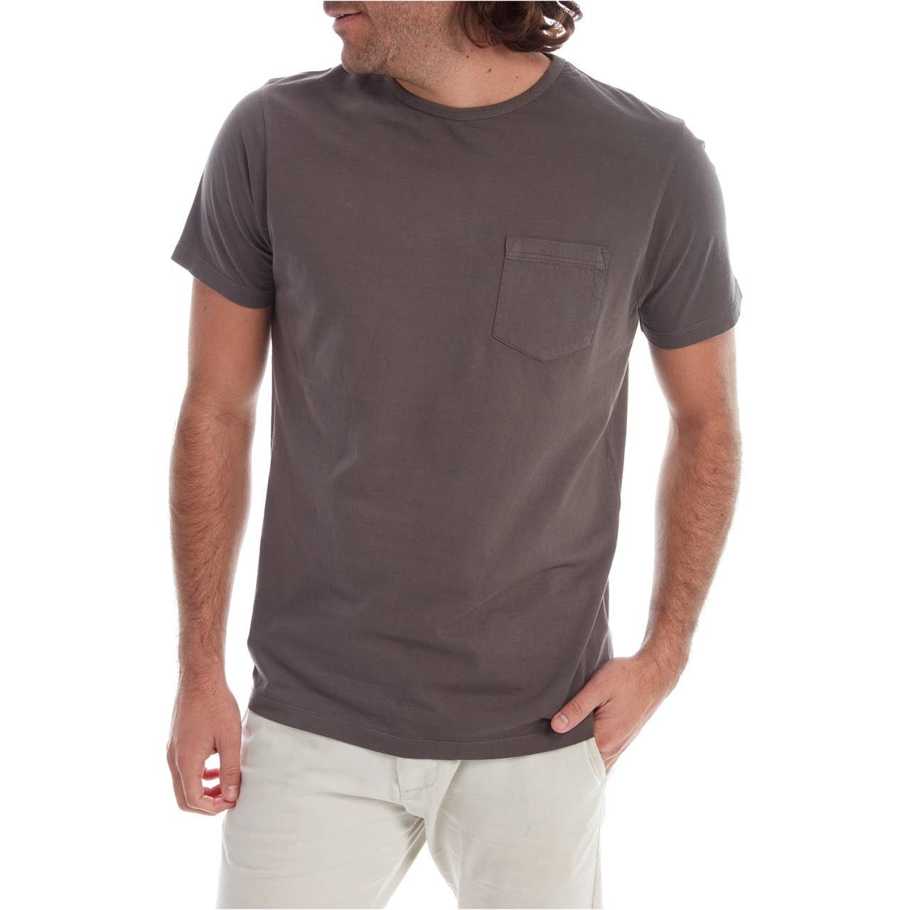 Gavin Short Sleeve Garment Dye Pocket Tee 3 Colors