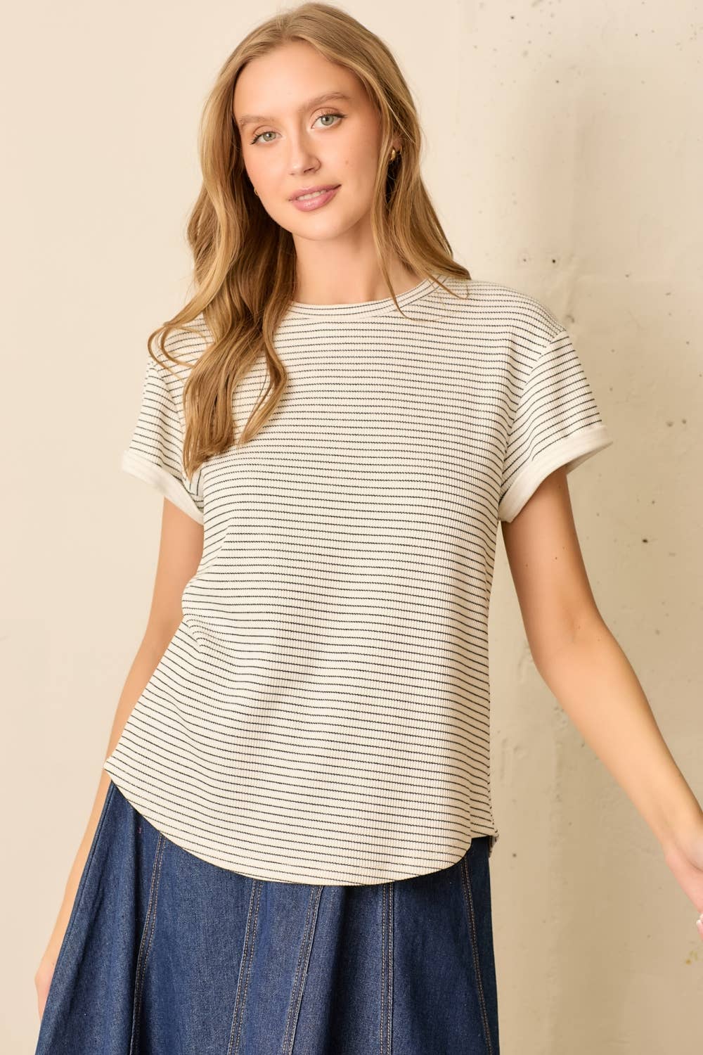 Everyday Stripped Top