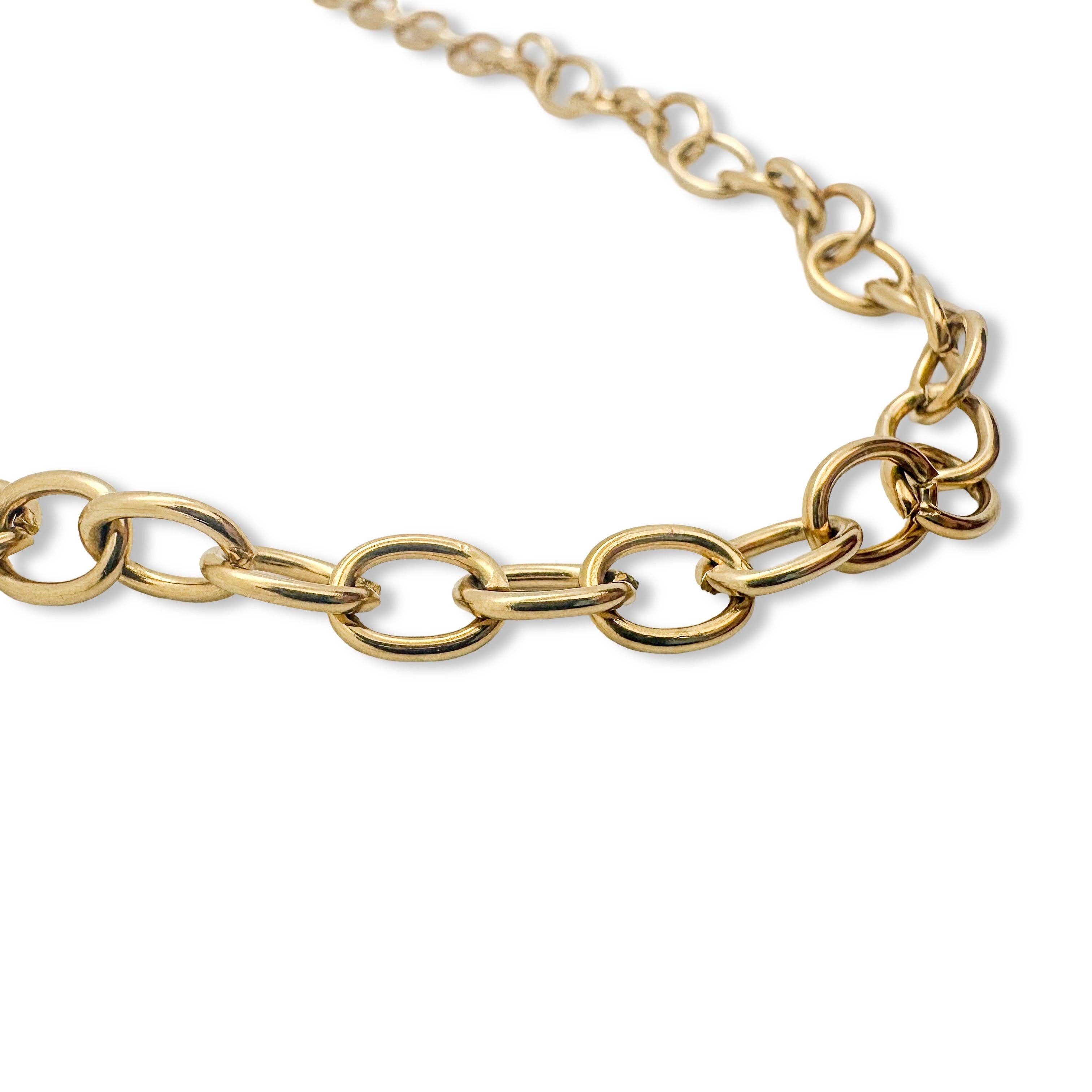 Bold Cable Classic Gold Bracelet Chain