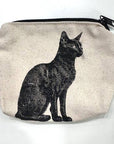 100% Cotton Canvas Zip Pouch