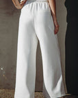 Wide Leg Knit Trouser