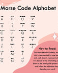 3mm Morse Code Bracelet | TEACHER