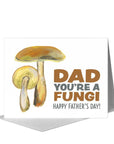 Mushrooms, DAD Greeting Card (