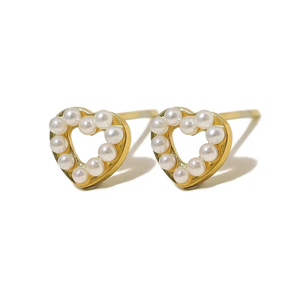 Talia - Heart - Earrings